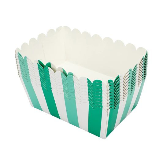 Striped Snack Trays