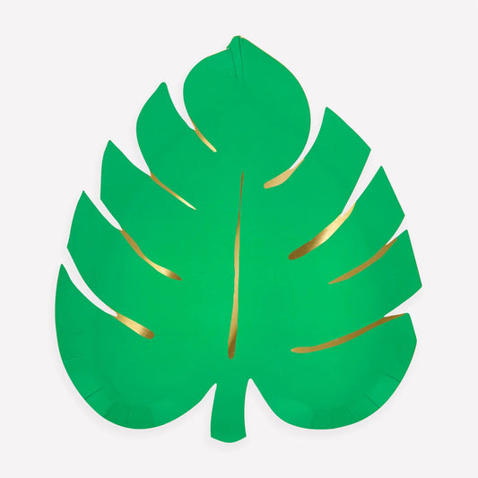 Tropical Leaf Plates