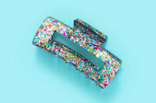 Confetti Claw Clip