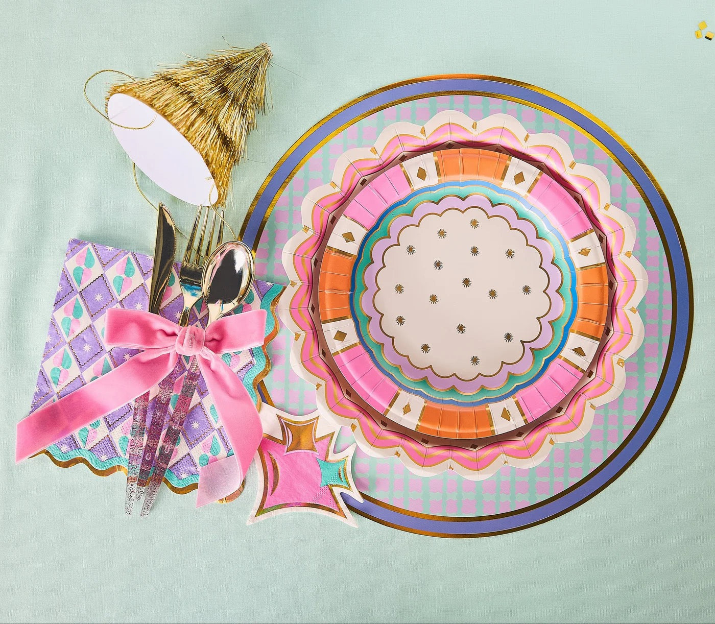 Welcome To The Circus Dessert Plates