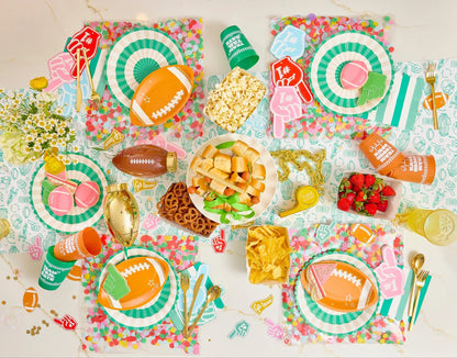Striped Snack Trays