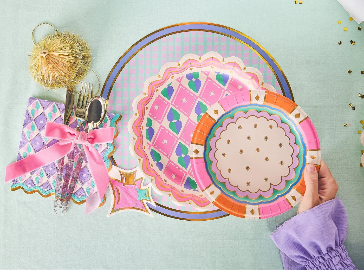 Welcome To The Circus Dessert Plates