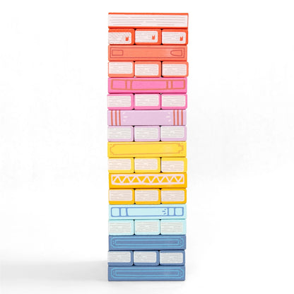 Tumbling Book Stack Game