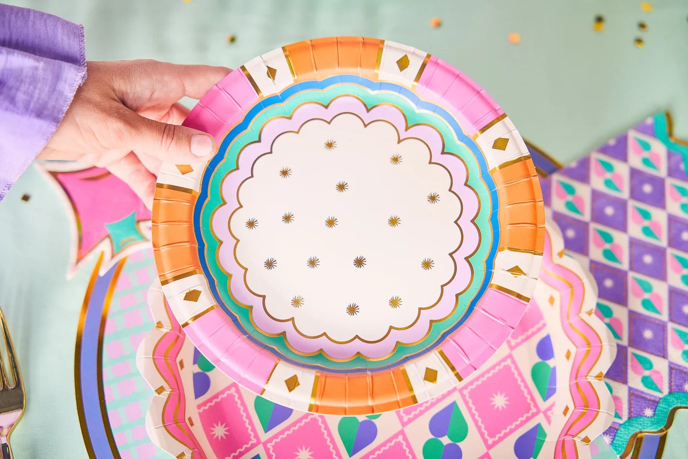 Welcome To The Circus Dessert Plates