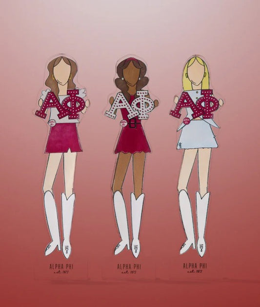 Alpha Phi Acrylic Shelfie