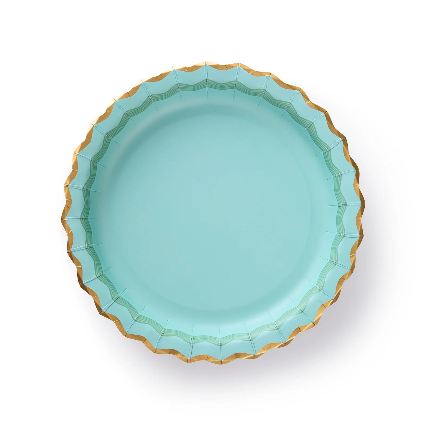 Rainbow Ric Rac Dinner Plates