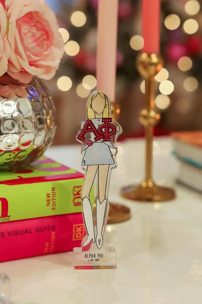 Alpha Phi Acrylic Shelfie