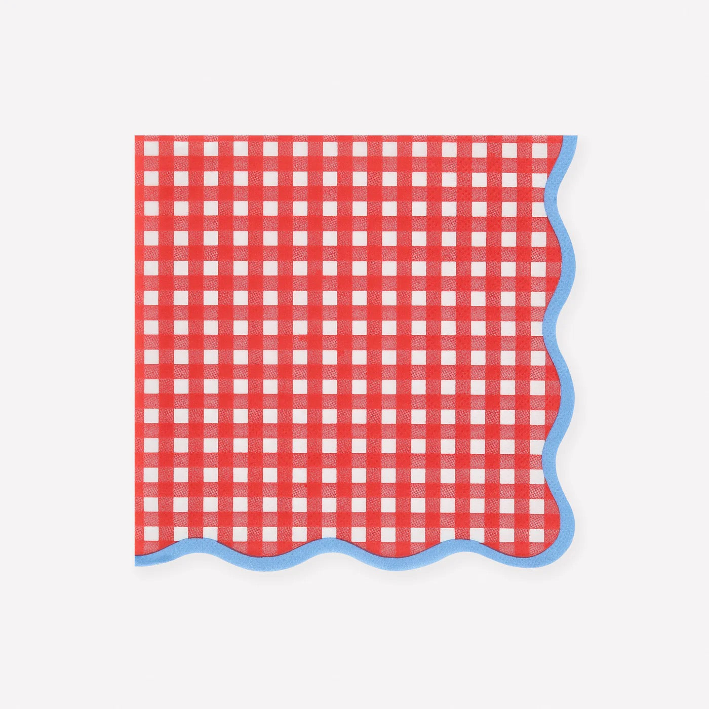 Red Gingham Large Napkins