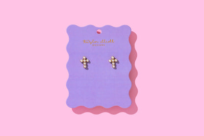Faith Pearl Stud