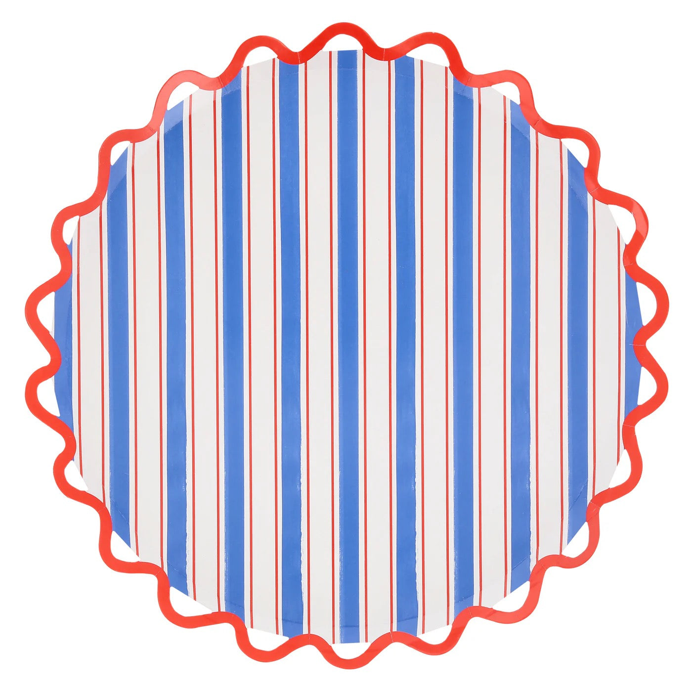 Nautical Striped Dinner Plates