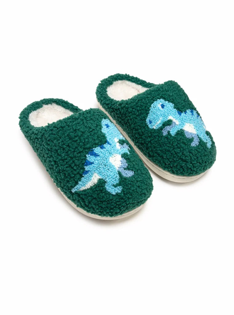 Kids Dino Slippers