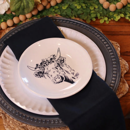 'Til The Cows Come Home Dessert Plate | Melamine