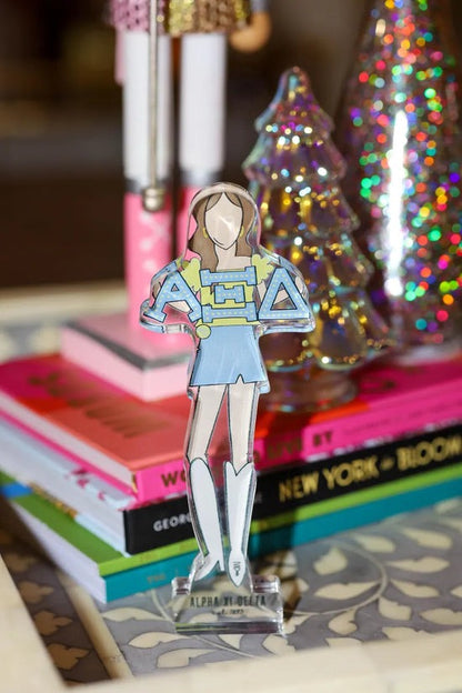 Alpha Xi Delta Acrylic Shelfie