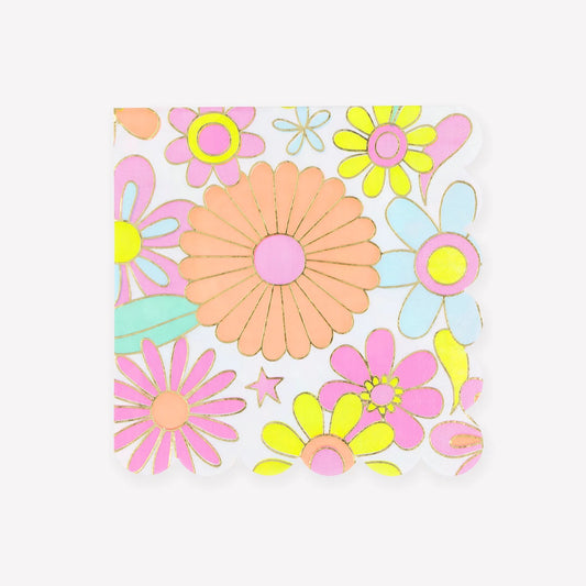 Flower Power Large Napkins