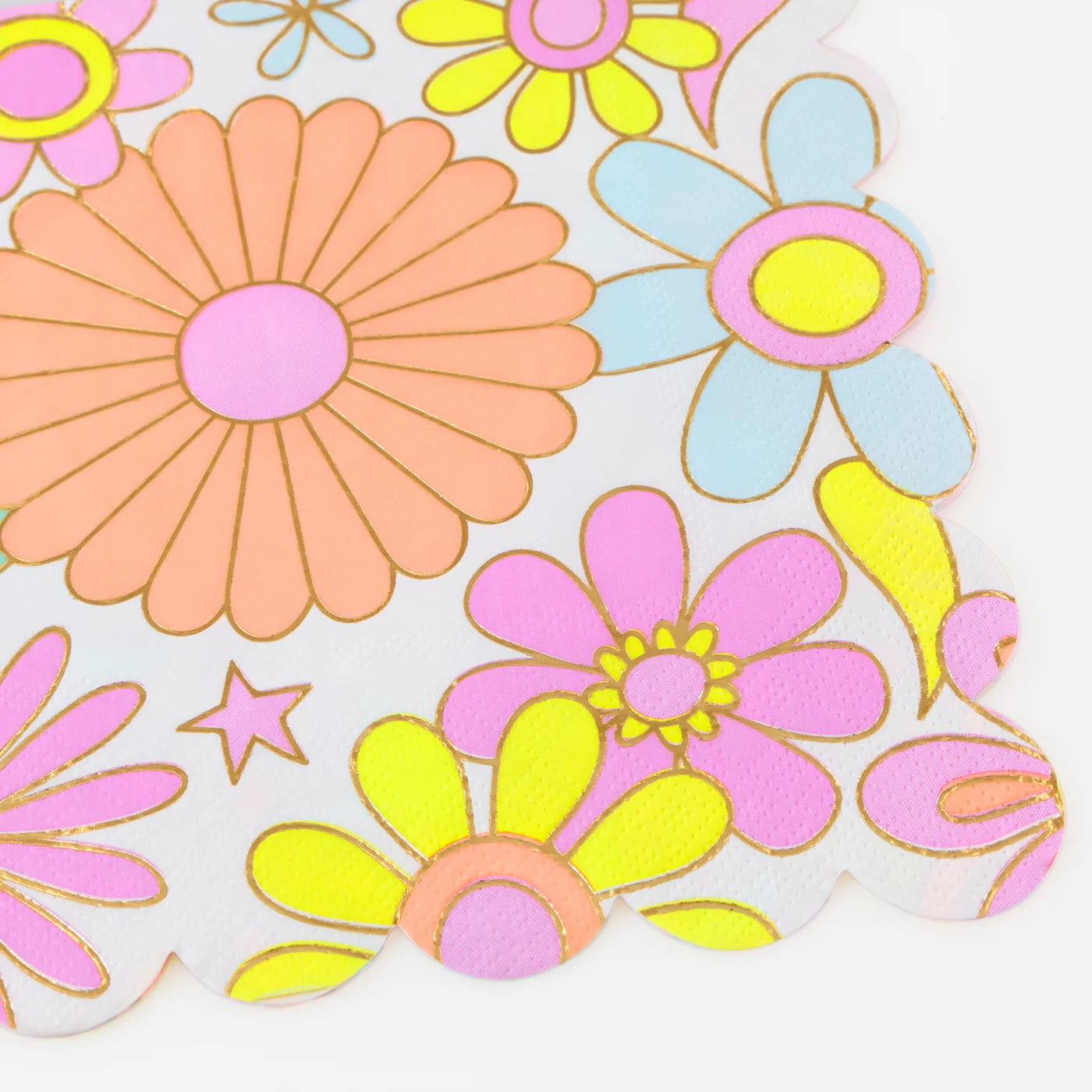 Flower Power Large Napkins – Party Animal
