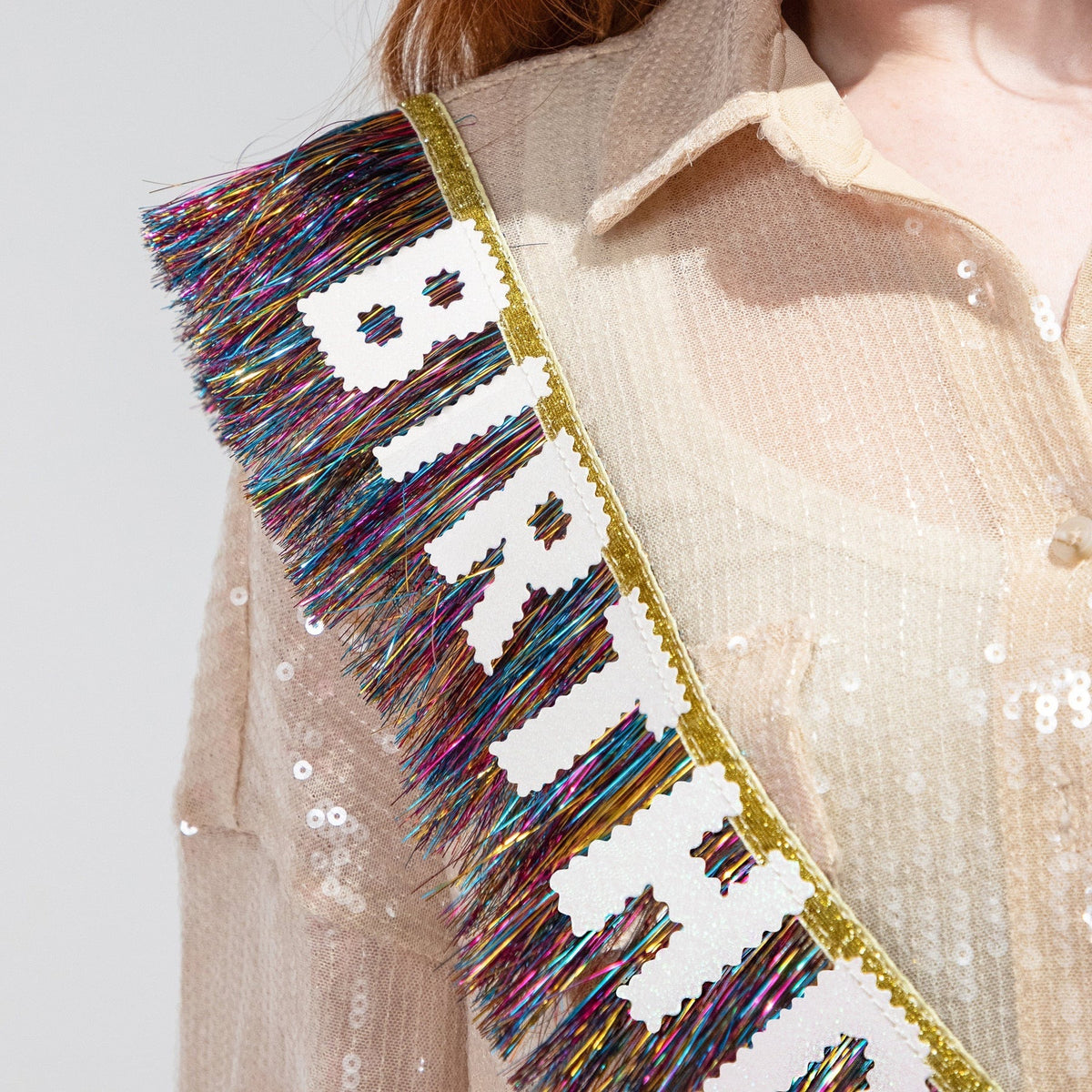 Birthday Vibes Sash