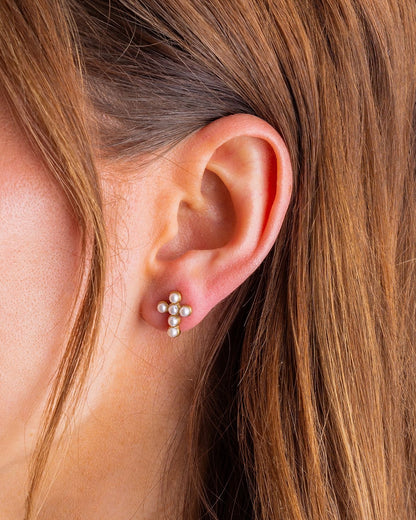 Faith Pearl Stud