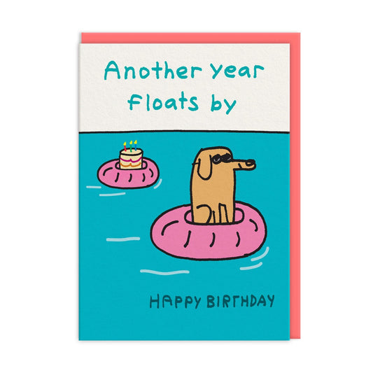 Another Year Floats By Card