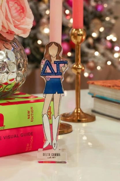 Delta Gamma Acrylic Shelfie