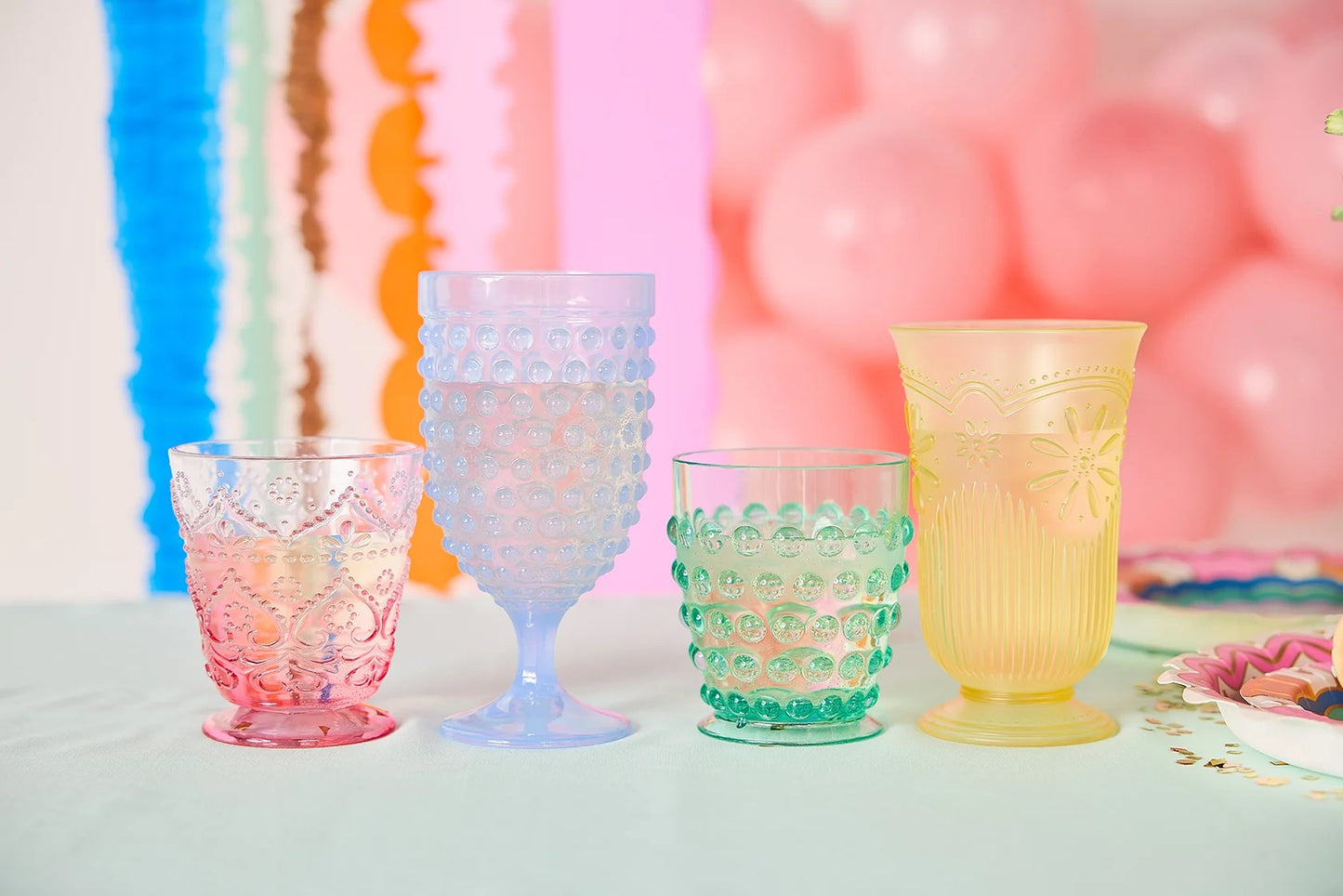 Perfectly Pastel Reusable Cup Set