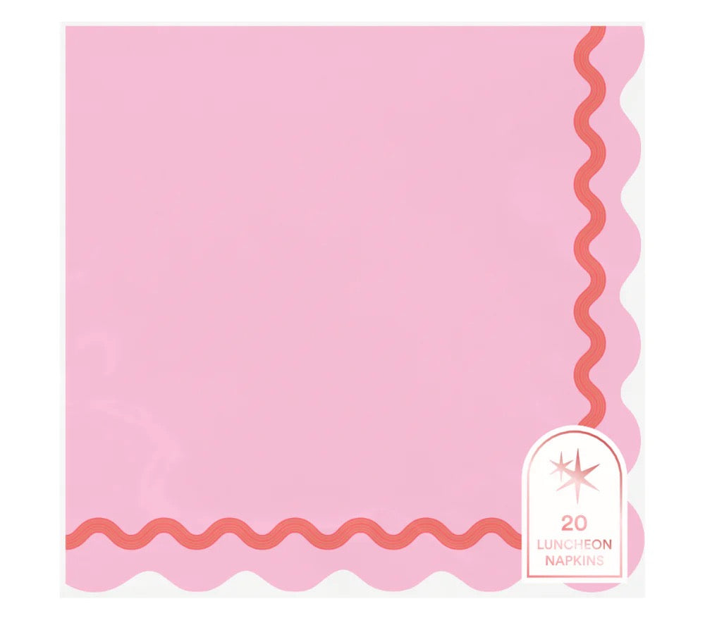 Rainbow Ric Rac Napkins