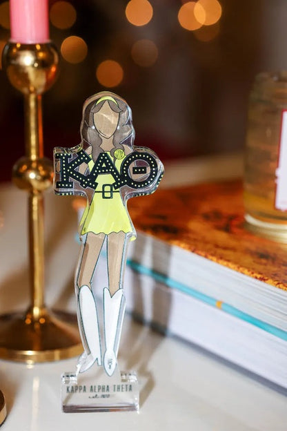 Kappa Alpha Theta Acrylic Shelfie