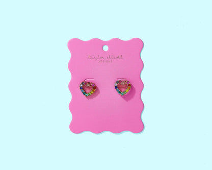 Mae Heart Stud