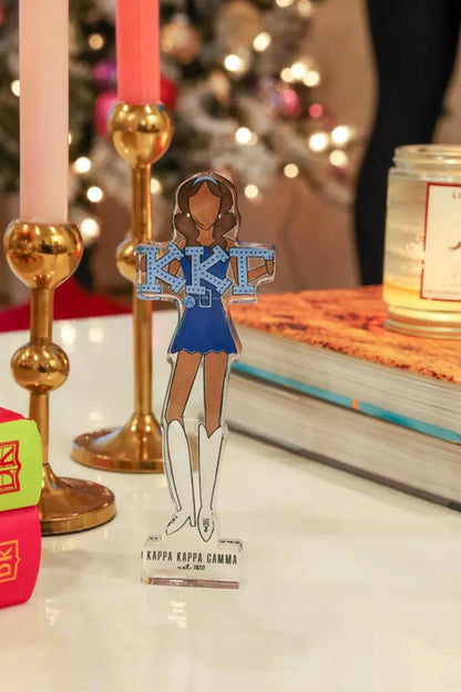 Kappa Kappa Gamma Acrylic Shelfie