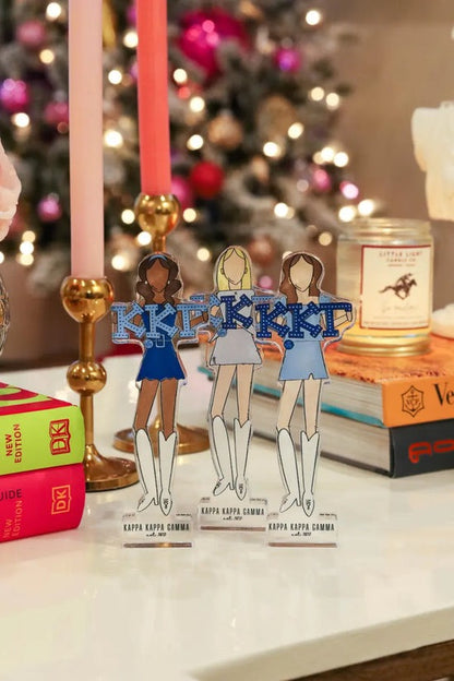 Kappa Kappa Gamma Acrylic Shelfie