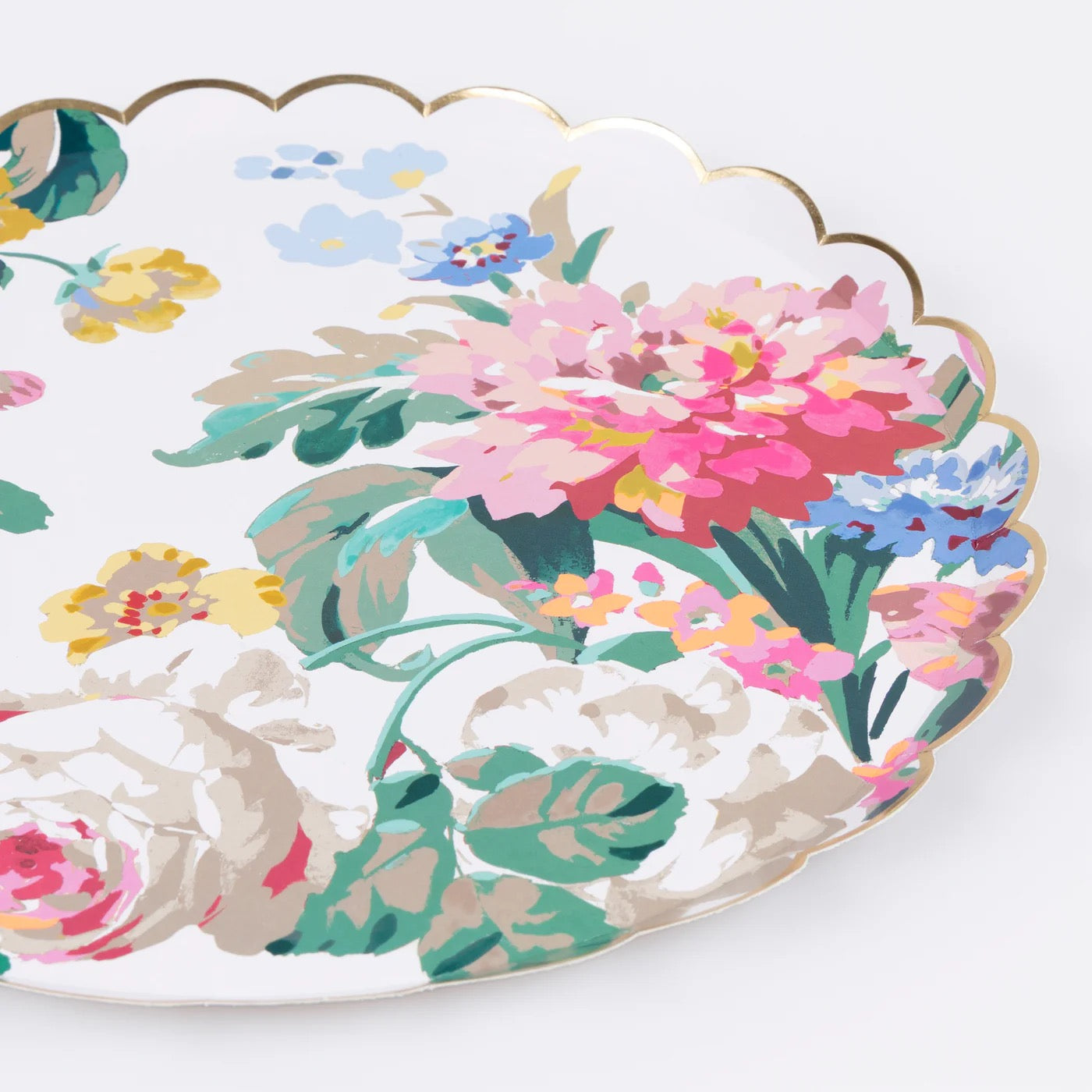 Rococo Floral Dinner Plates