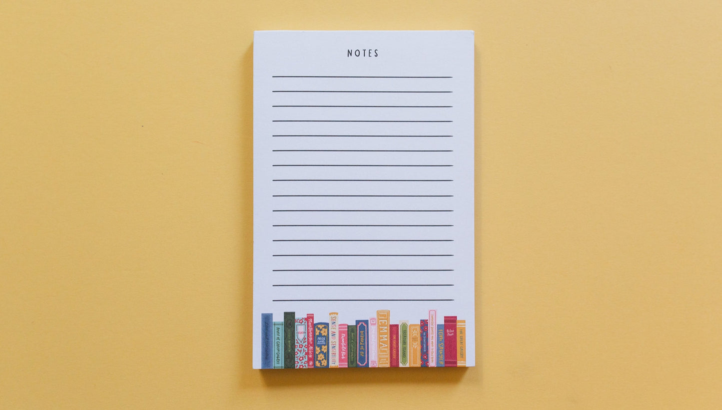 Book Stack Notepad