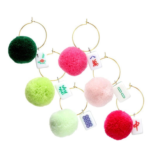 Mahjong Wine Charms