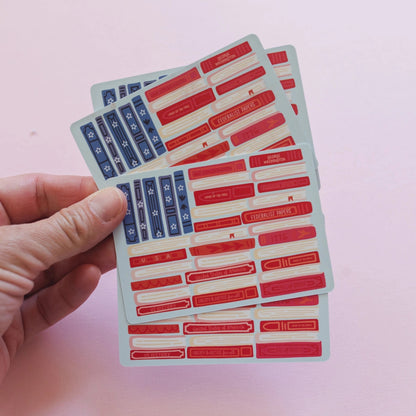 American Flag Books Playing Cards