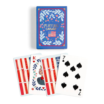 American Flag Books Playing Cards