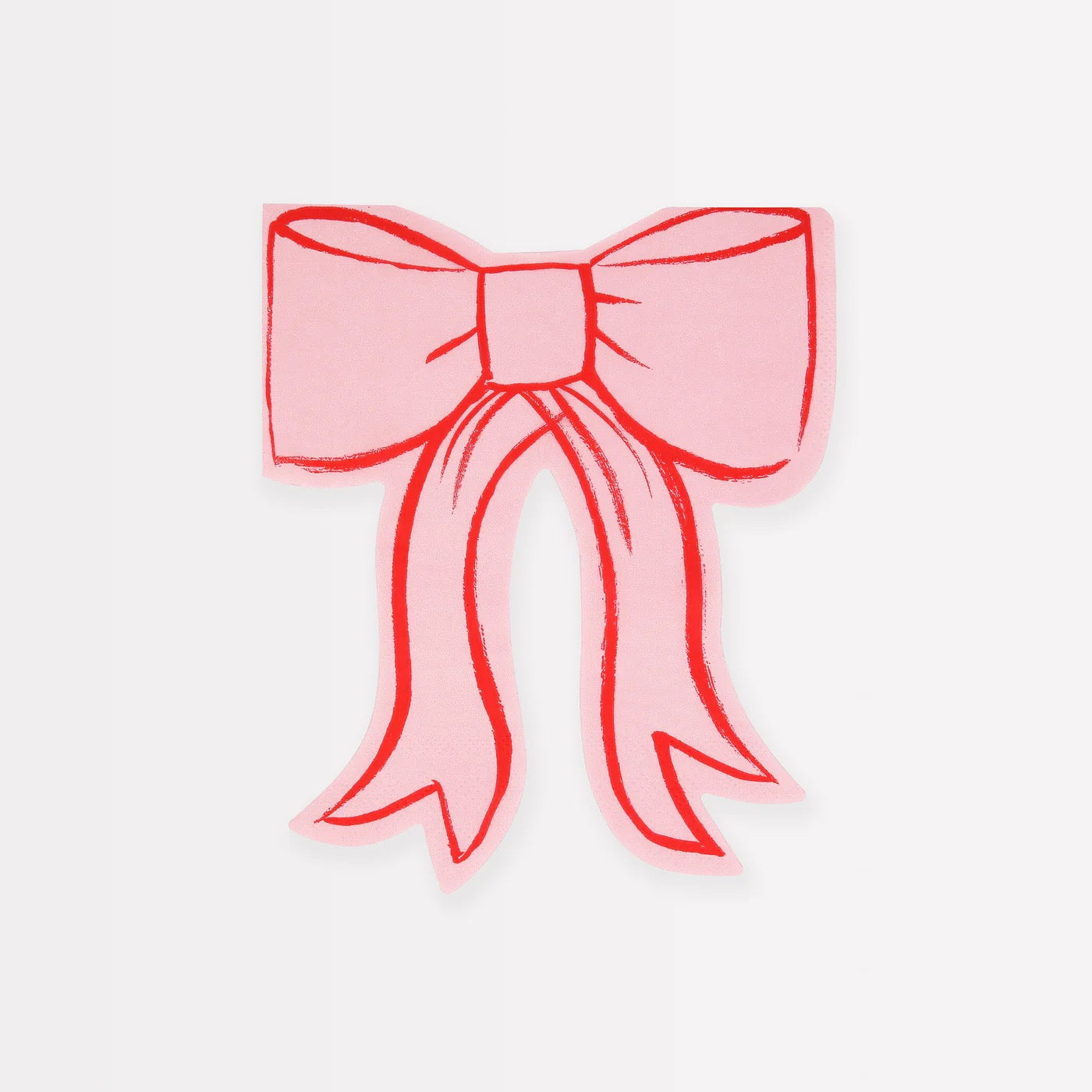 Pink Bow Napkins