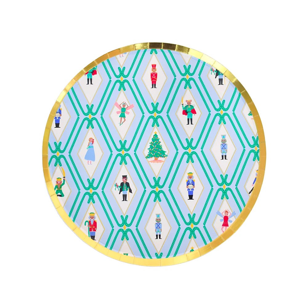 Nutcracker Dessert Plates