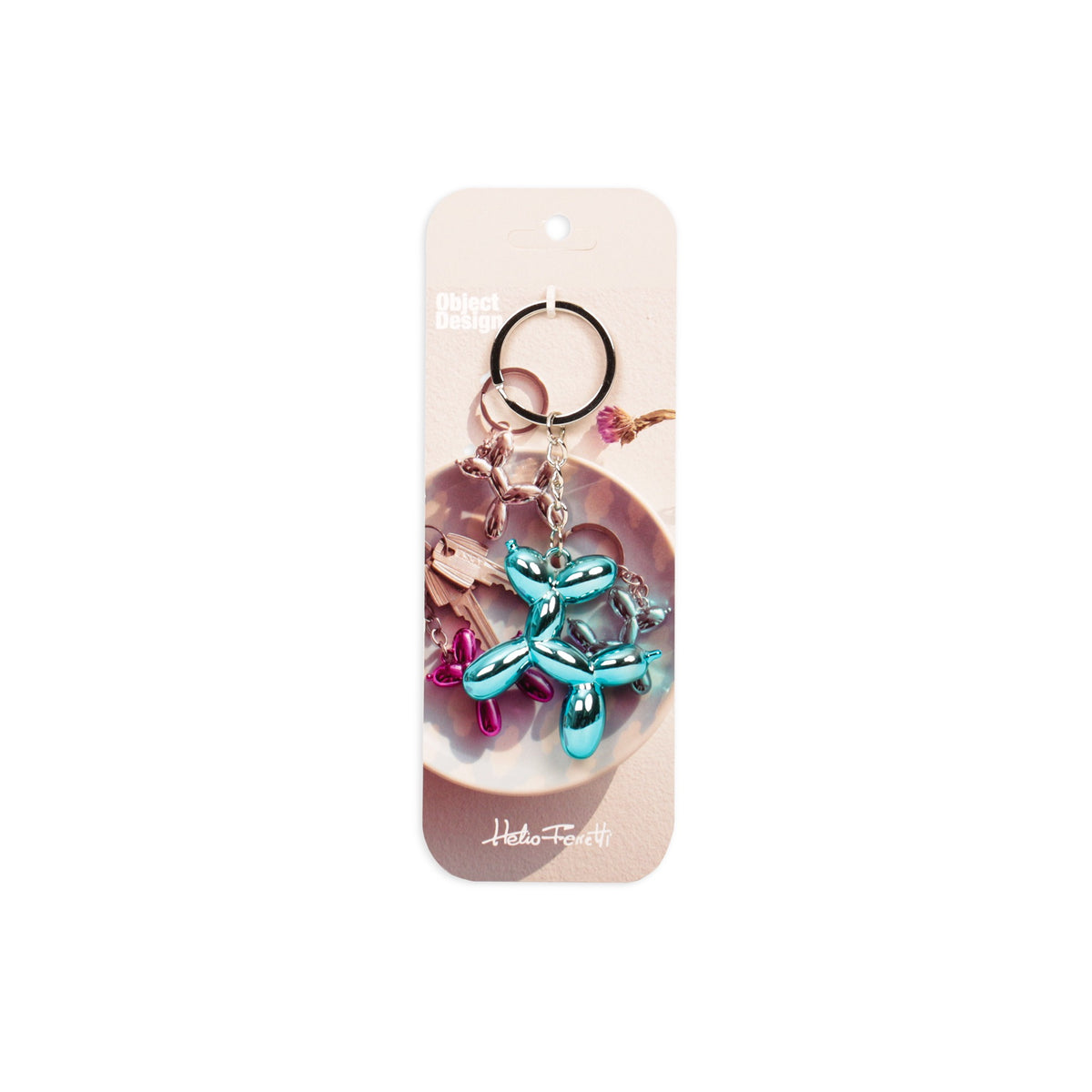 Balloon Dog Keychain