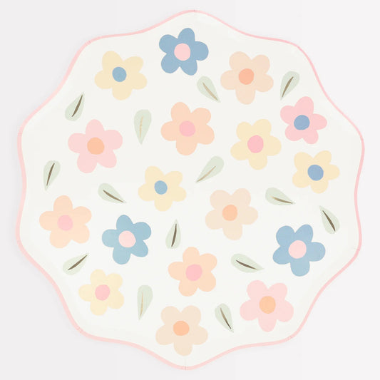 Happy Flowers Dinner Plate