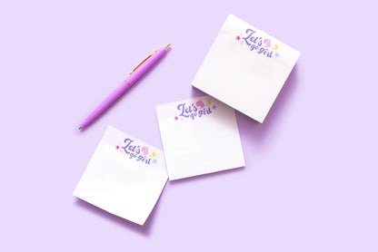 Let's Go Girls Stickies