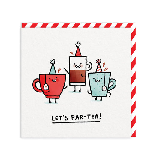 Let's Par-Tea Card