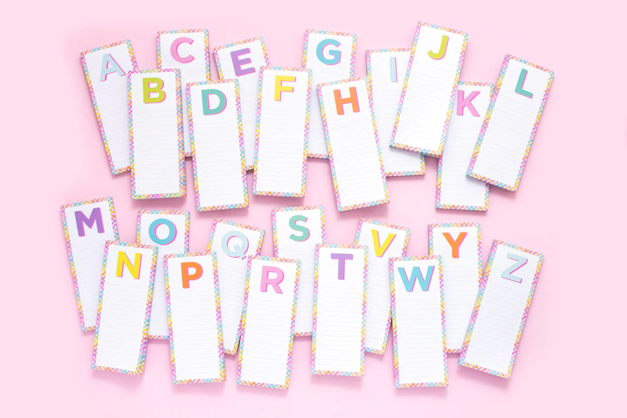 Letter List Pads