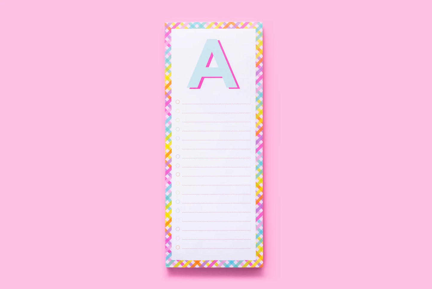 Letter List Pads