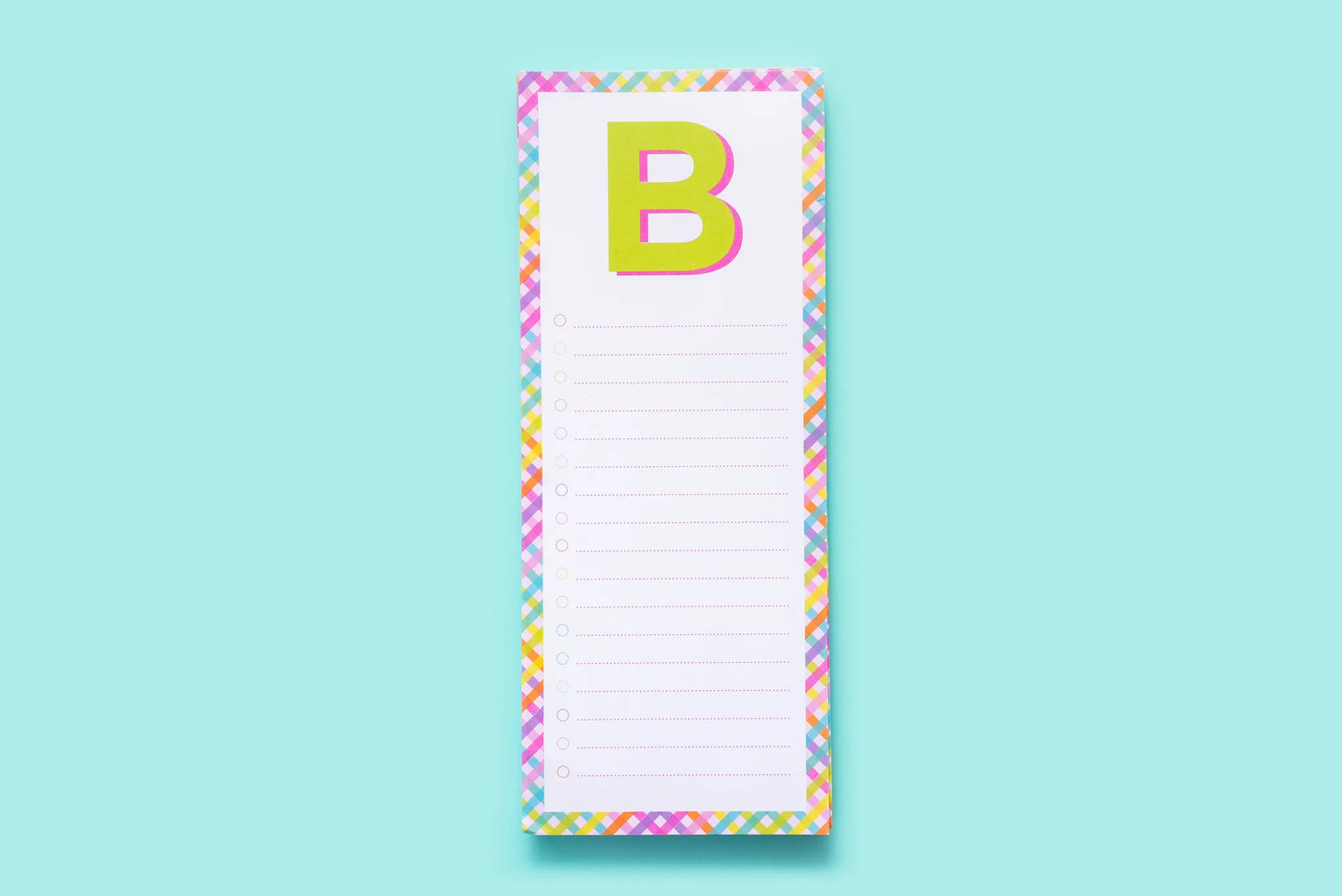 Letter List Pads