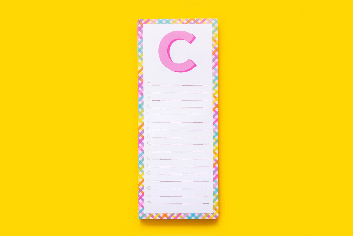 Letter List Pads