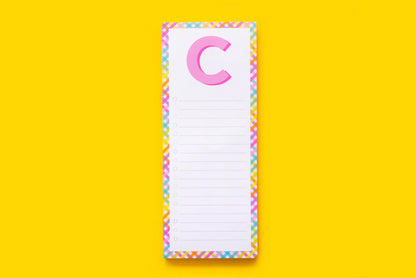 Letter List Pads