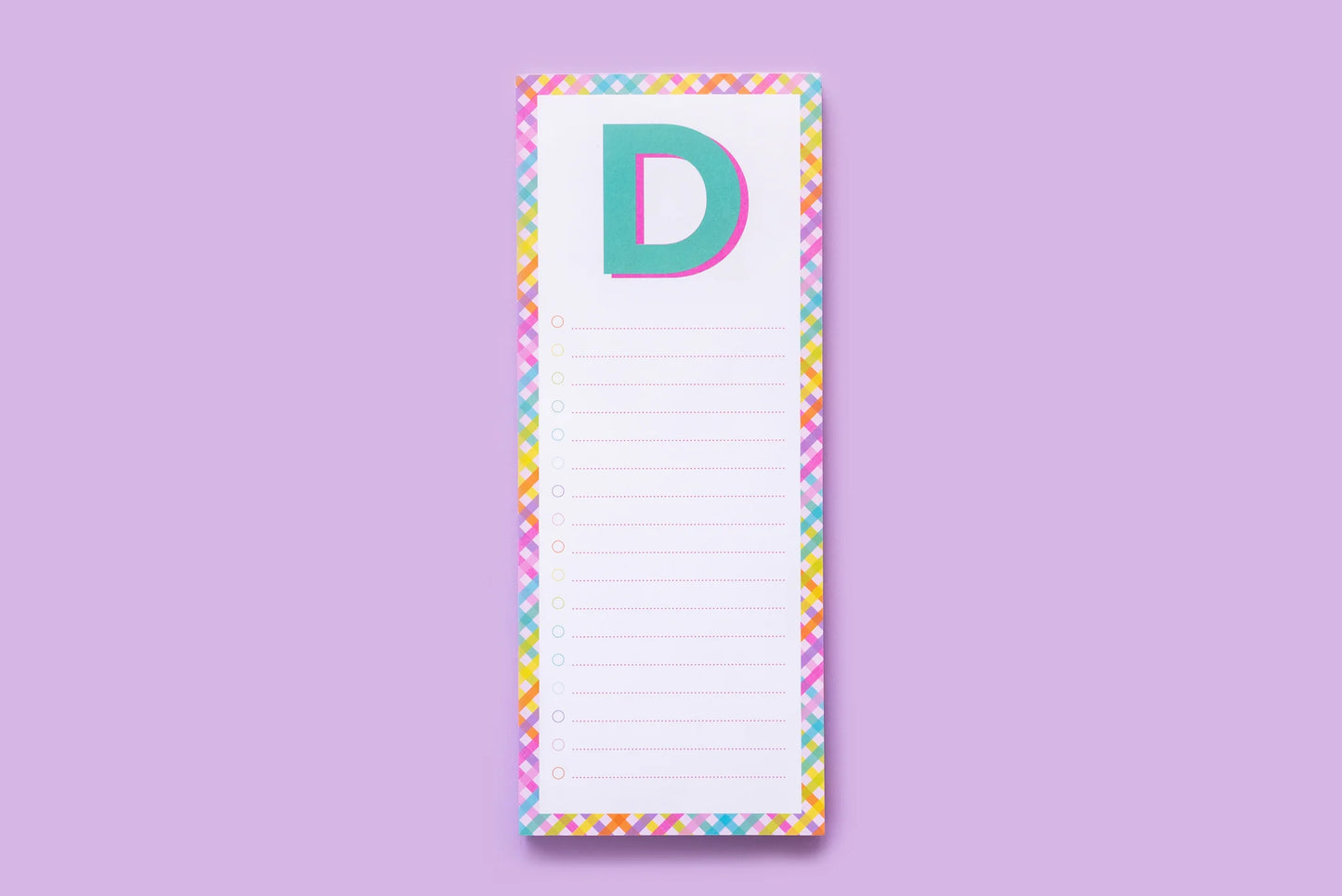Letter List Pads