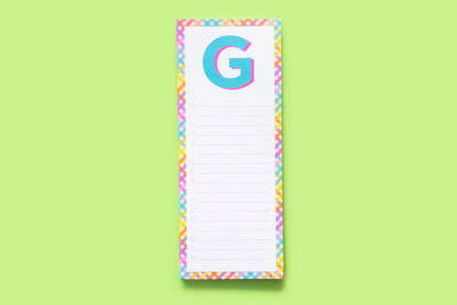 Letter List Pads