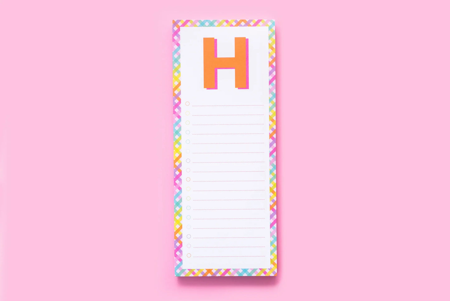 Letter List Pads
