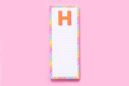 Letter List Pads