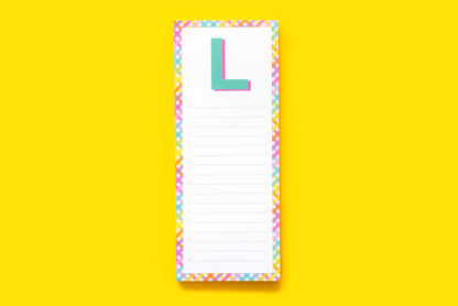 Letter List Pads